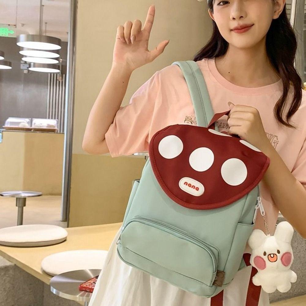 

Large Capacity Mushroom Children Backpack Schoolbag Children School Bag Kids Gifts