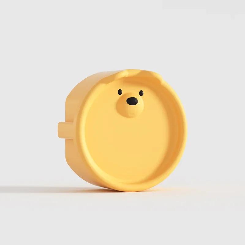 

2 шт. Детский защитный чехол от электрошока силикона, европейский стандарт, мультяшный медведь, защитные инструменты