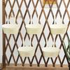 Metal Hanging Flower Pots for Railing Fence Planter Box with Detachable Hooks Drainage Holes for Outdoor Plant Balcony