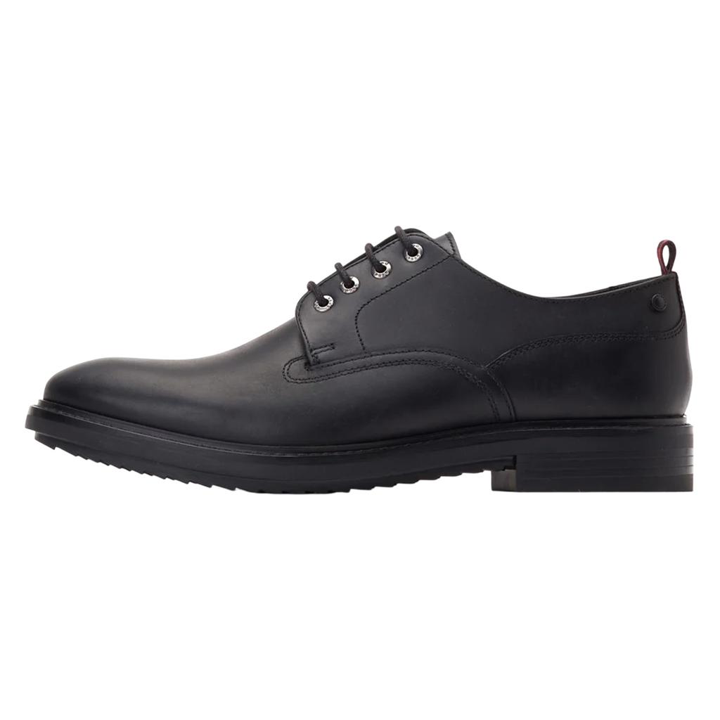 BASE LONDON Mens Memphis Leather Derby Shoes