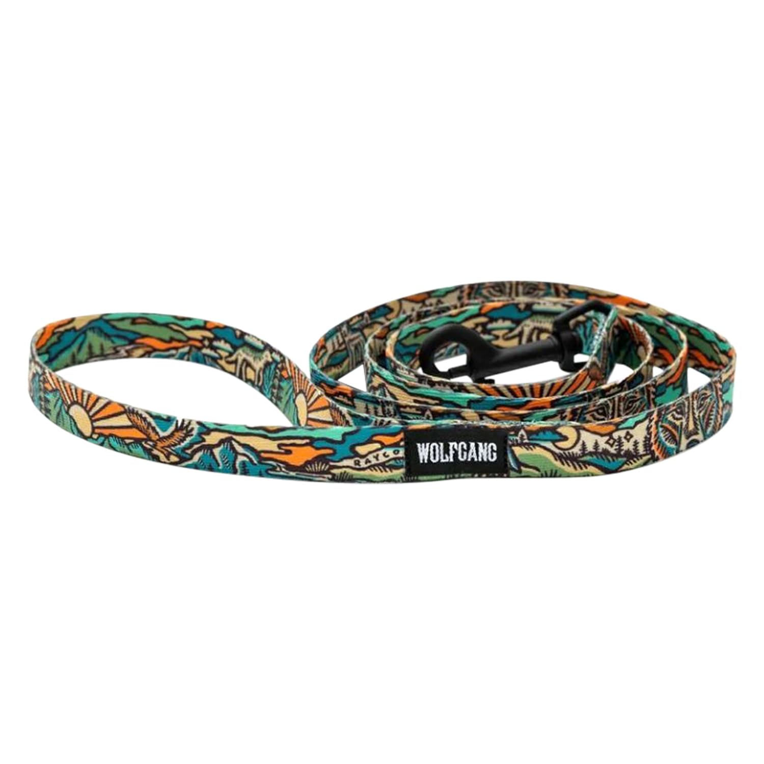 

WOLFGANG WildWolf ПОВОДОК Ширина x Длина 122 см для среднего и большого (Размер М) 2,5 см [Поводок для собак]