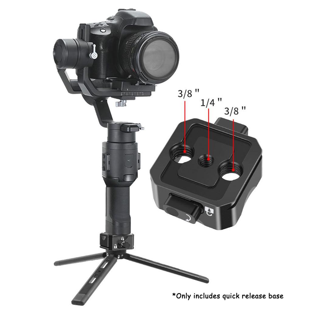Buy Quick Release Plate Assembly Camera Tripod Mount Arca 1/4 Screw