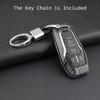 Carbon Fiber Smart Key Fob Cover Case For Ford Fusion Explorer Edge F150 Mondeo