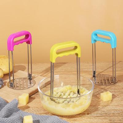 Manual Potato Masher Pressed Potato Smasher Portable Kitchen Tool For Babies Food Fruit Baking Kitchen Acceesories