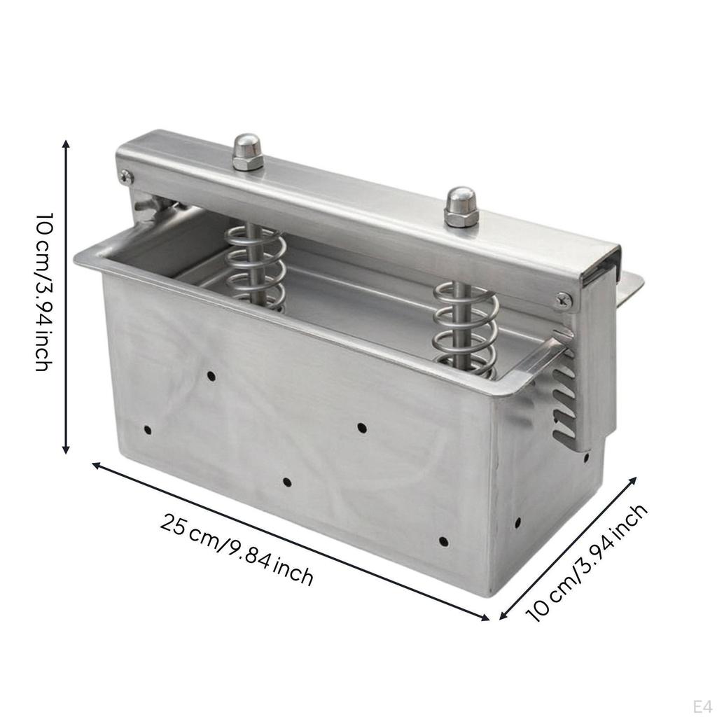Meat Pressing Form Food-Grade Stainless Steel Compacting Press Rectangular