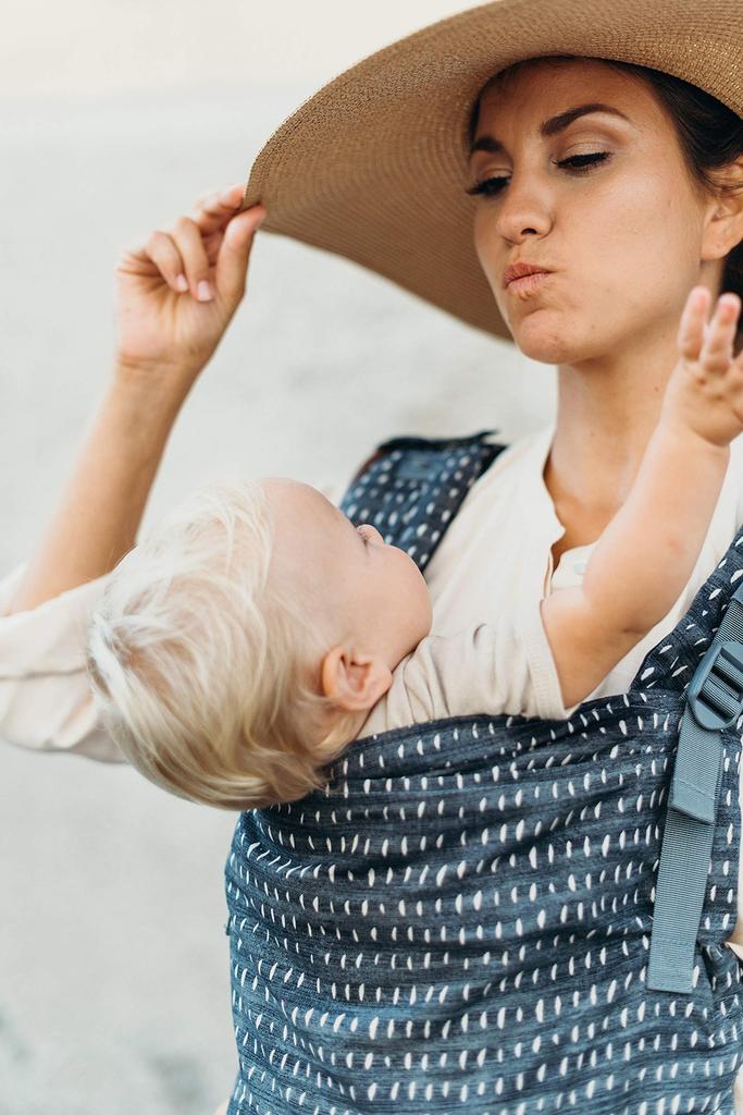 Boba X Baby Carrier Imported from [Officially Japan] (Designer (Denim Rain))