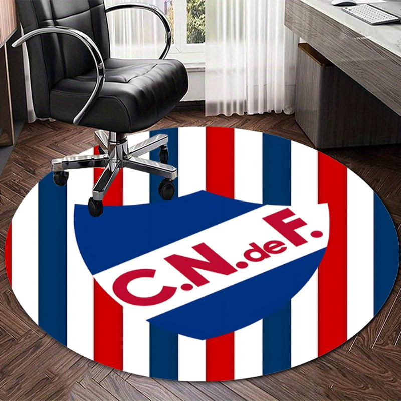 Personalized Club Nacional de Football Round Chair Office Rug - Perfect for Mat, Office Chair & More - Ideal Gift for Birthdays and Holidays