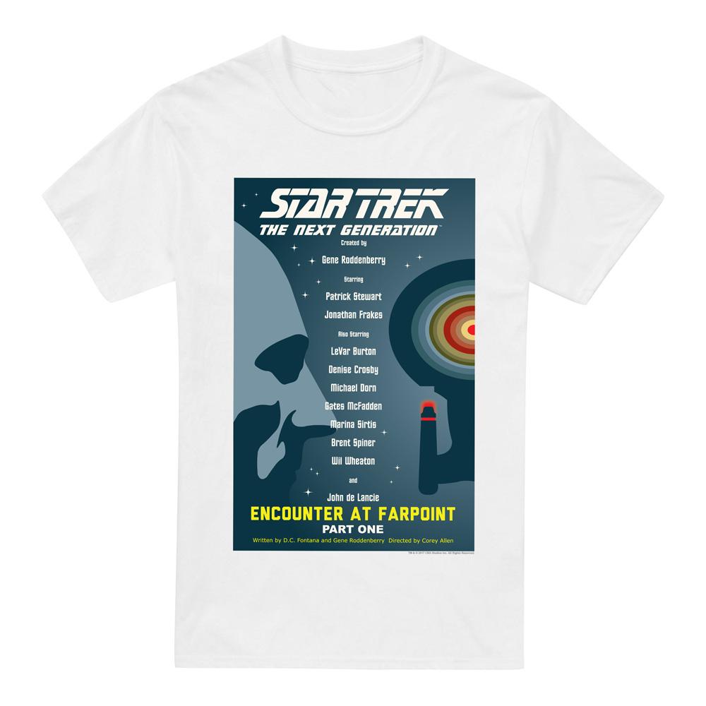 STAR TREK Mens The Next Generation Season 1 Episode 1 T-Shirt