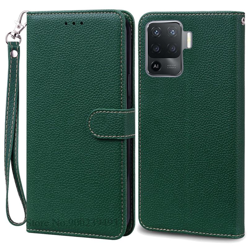Pouzdro Reno5 Lite Pro OPPO Reno 5 Lite Pouzdro Peněženka Flipový Kryt Pro Reno5 F/Reno5 Z Pouzdro na Telefon Pro Reno 5F 5Z 5lite Kryt Fundas