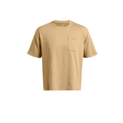 Camiseta de Manga Corta con Cuello Redondo Meridian para Hombre Color Marrón Camel 1382805-263