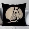 3D Black And White Fantasy Movie F-Frankeweenie Pillow Case Square Pillow Bedroom Sofa Leisure Living Room Home Decoration 40X40