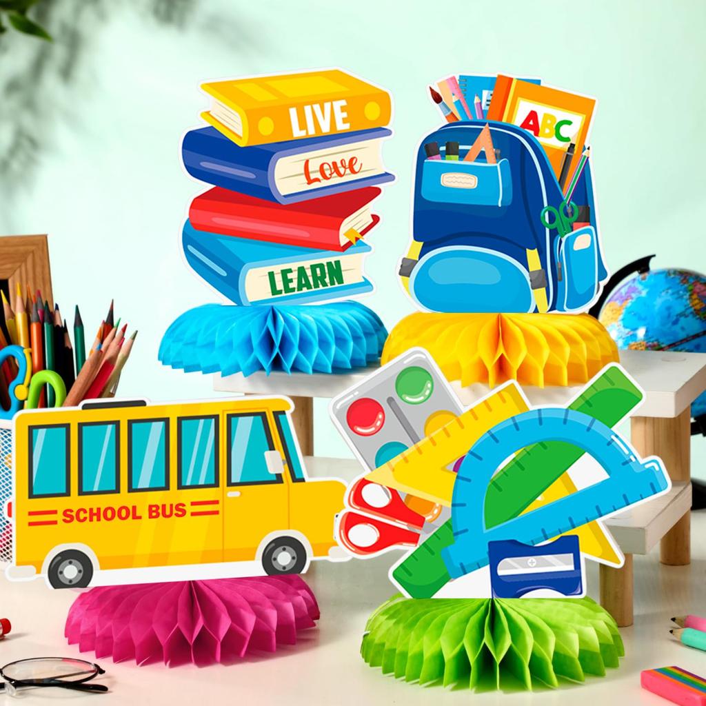 School Season Party Decoration Homecoming Theme Ball Primary School Kindergarten Classroom Arrangement Graduation Honeycomb Ornament