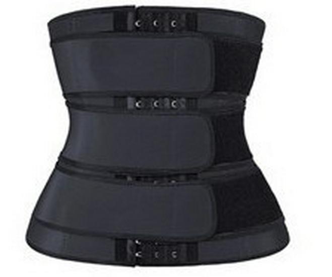 Yoga Waist Shaping and Fitness Belt with Zipper and Velcro for Sweat Relief