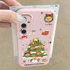 Case For Samsung Galaxy S25 S24 FE S23 Ultra A56 A16 A17 A36 A26 A55 A15 A25 A54 5G S22 Ultra Soft TPU Phone Cover Cartoon Christmas Tree Case Cover