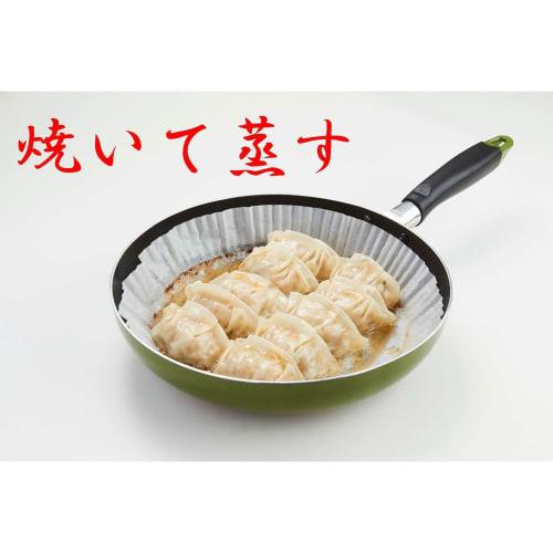 Artem Cooking Sheets, Round, for Frying Pans 20cm and Up, Silicone Resin Coated, Box Type, 50 Sheets, Made in Japan