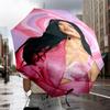 pop music Dua Lipa Umbrella 8-Frame for Travel, camping, Casual Lightweight Portable Umbrella, Essential for every family Holidays Birthday Gift