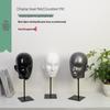 Kawakami PVC Display Head Stand for Hats, Eyewear, Accessories, Wigs, and Headphones