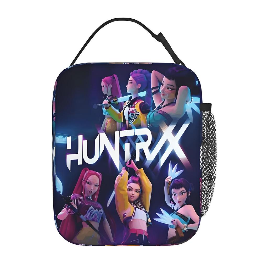 Full Printed Lunch Bag Diy Printed Kpop Witch Hunters Student Peripheral Large Capacity Lunch Box Bag Ice Pack