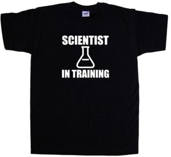 SCIENTIST IN TRAINING - FUNNY SLOGAN Mens Womens Kids Girls Boys T-Shirt 2XL