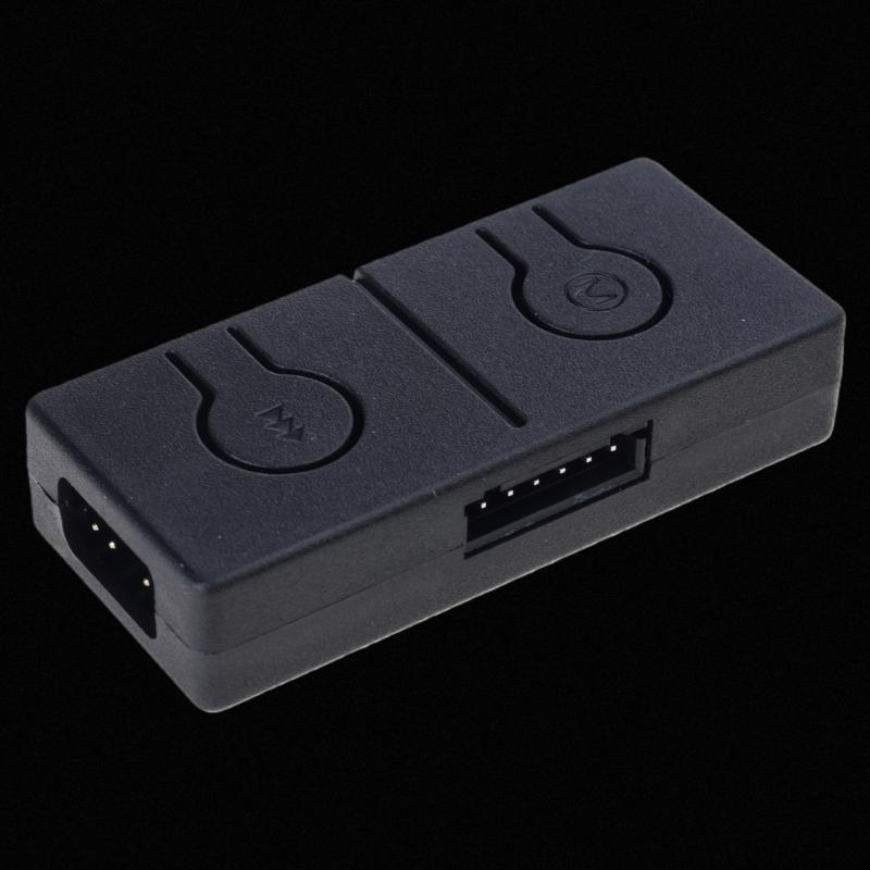 5V 3Pin ARGB Converter 5V to 12V ARGB Transfer 3Pin to 4Pin ARGB Light Fan Adapter Converter Splitter Expansion