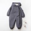 Winter Baby Clothes Warm Fur Boys Snowsuit Baby Ski Rompers Kids Girls Jumpsuits