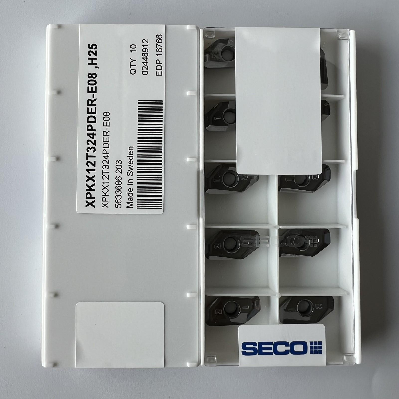 

SECO / XPKX12T324PDER-E08,H25 / Original genuine CNC alloy blade 10 Pcs