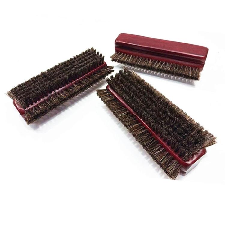 Multifunctional 3 Sided Pool Table Cleaning Tool Billiard Table Brush Horse Hair Cleaner Maintenance Billiards Accessory