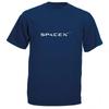 Camiseta Azul Marino Logo SpaceX