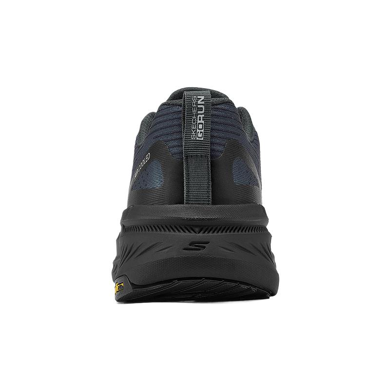 Skechers Lightweight Cushioning Support Running Shoes Men Sneaker Black 220530-BKGY