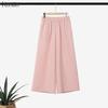 ZANZEA Women Casual Two Piece Set 3/4 Sleeve Button Up Shirt and Wide Leg Long Pants Loose Matching Outfits