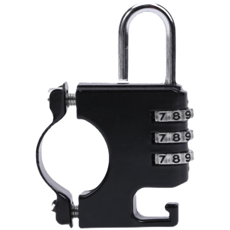 Motorcycle Helmet Combination Lock