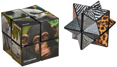 THE AMAZING TWIN CUBE Animal Cube Game Puzzle