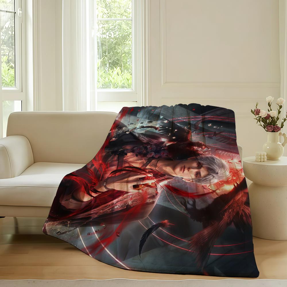 Love and Deepspace Sylus Blanket For Sofa Office Bed Plane Travel Sleep Read Relax Camping Soft And Warm