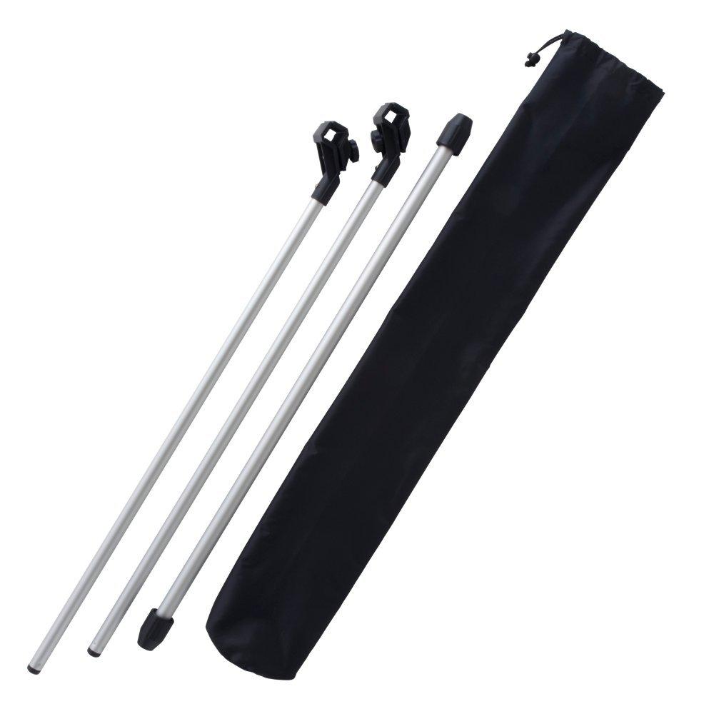 

KTMP Easy Tarp Compatible with sizes Storage bag included Clothesline Multi-pole (reinforced frame) 200-250