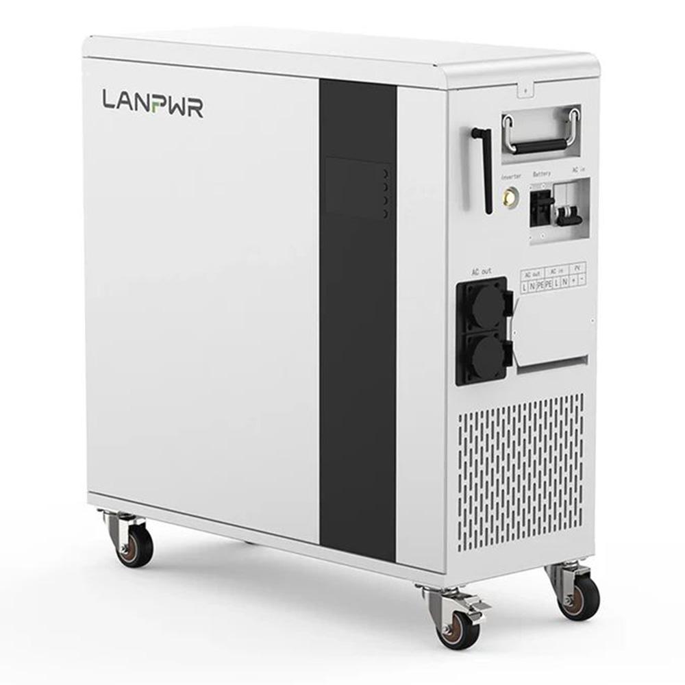 LANPWR UFox Plus 35E Solar Power Station, 3500W 5120Wh Solar Generator, LiFePO4 Battery, Off-Grid Inverter, Expandable & APP Control