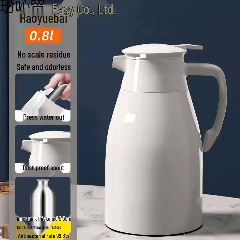 2023 Large-Capacity Insulated Thermos Flask - Household Hot Water Bottle for Dormitory Use