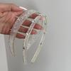 Elegant Crystal Headband Luxurious Rhinestone Hair Hoop Butterfly Hairband  Girls