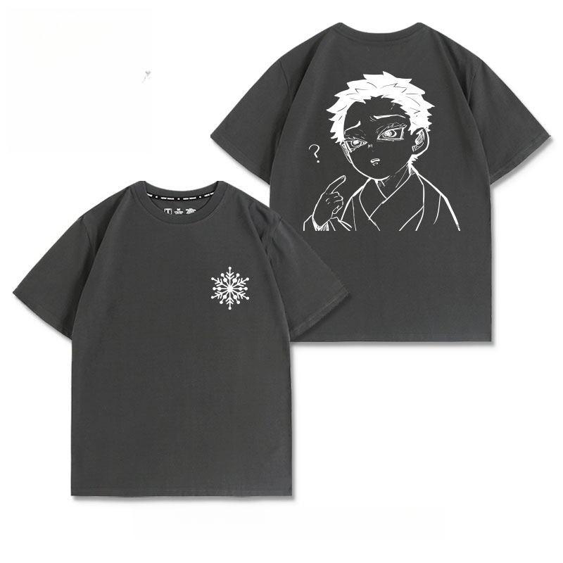 Demon Slayer Anime Iwakaza Renyuki Printed Tshirt Unisexs and Womens Tshirt Unisexs Top Sports Tshirt 2026 Summer New Tee