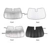 Car Front Windshield Sunshade Window Shade Foldable Sun Visor Cover Fit For Jeep Compass 2017 Up Car Interior Accessories,1 pc