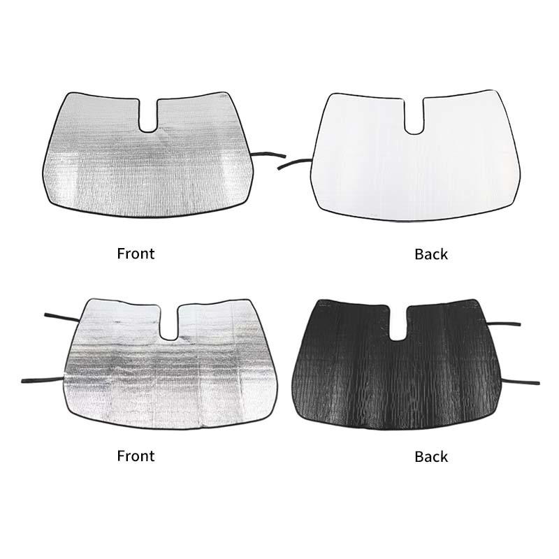 Car Front Windshield Sunshade Window Shade Foldable Sun Visor Cover Fit For Jeep Compass 2017 Up Car Interior Accessories,1 pc