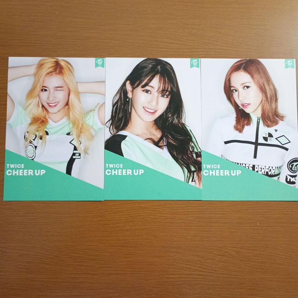 [USED] TWICE CHEER UP Online Pre-order Bonus
