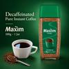 Maxim Decaffeinated Bottled Pure Instant Coffee 100g