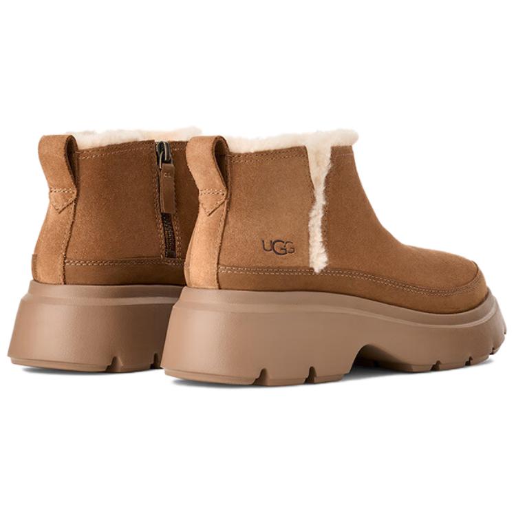 UGG Calimuze Ultra Mini Slip On Comfortable Fashion Snow Boots Women boots Brown 1174495-CHE
