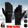 Men's and Women's Winter Gloves, Running and Cycling, Insulation Materials, and Touch Screen Fingers for Skiing and Snow Driving