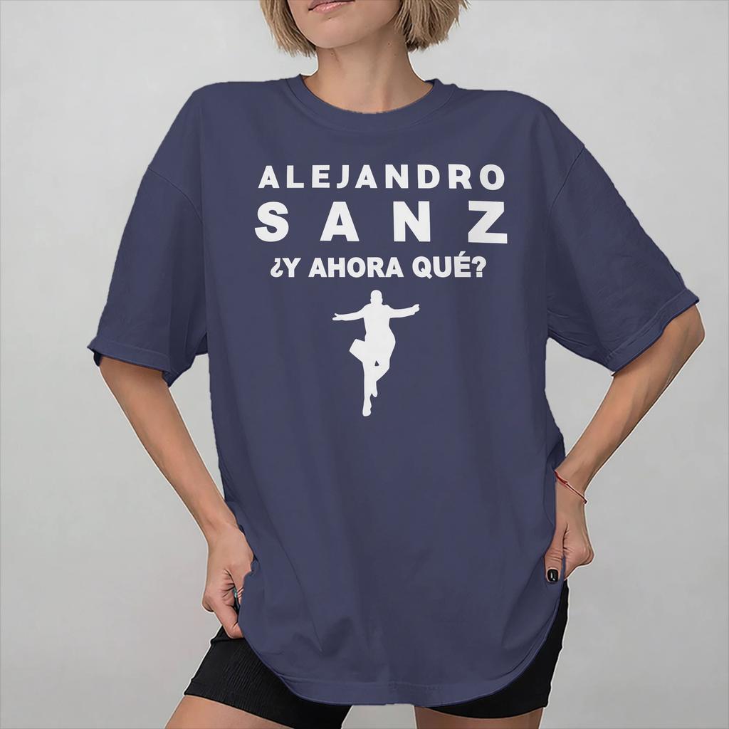 Unisexs Womens Alejandro Sanz 2026 Concert T Shirt 100 Cotton Graphic Printing TShirt Clothing Outfits