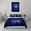 Starry Night Tree Decor Set Soft Comfortable Duvet Cover Bedding Set Included 1*Duvet Cover & 2*Pillowcases Gift