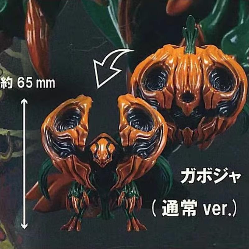 Movable Model Deformation Gashapon Toys Monster Disguised As Pumpkin or Honeydew Melon Creative Figure Model Ornaments Toys