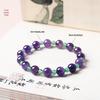 Aquamarine & White Crystal Beaded Bracelet: Fairy Summer Style for Girls, Sweet & Simple Fashion Hand Jewelry with a High-End Feel