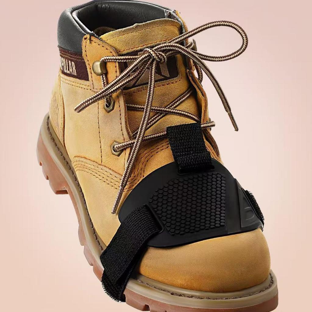 Schalthebelschutz 2er-Pack Motorrad-Schutzpolster Verschleißfeste Schaltpolster Rutschfest Einfache Installation Schützen Schuhe vor Kratzern