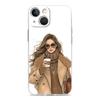 Phone Case For iPhone 16 Cases iPhone 15 12 13 14 16 Pro Max X XR XS Max 15 Plus 16Pro iPhone11 Cover Girl Boss Female Coffee
